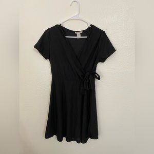 Black sundress with bow